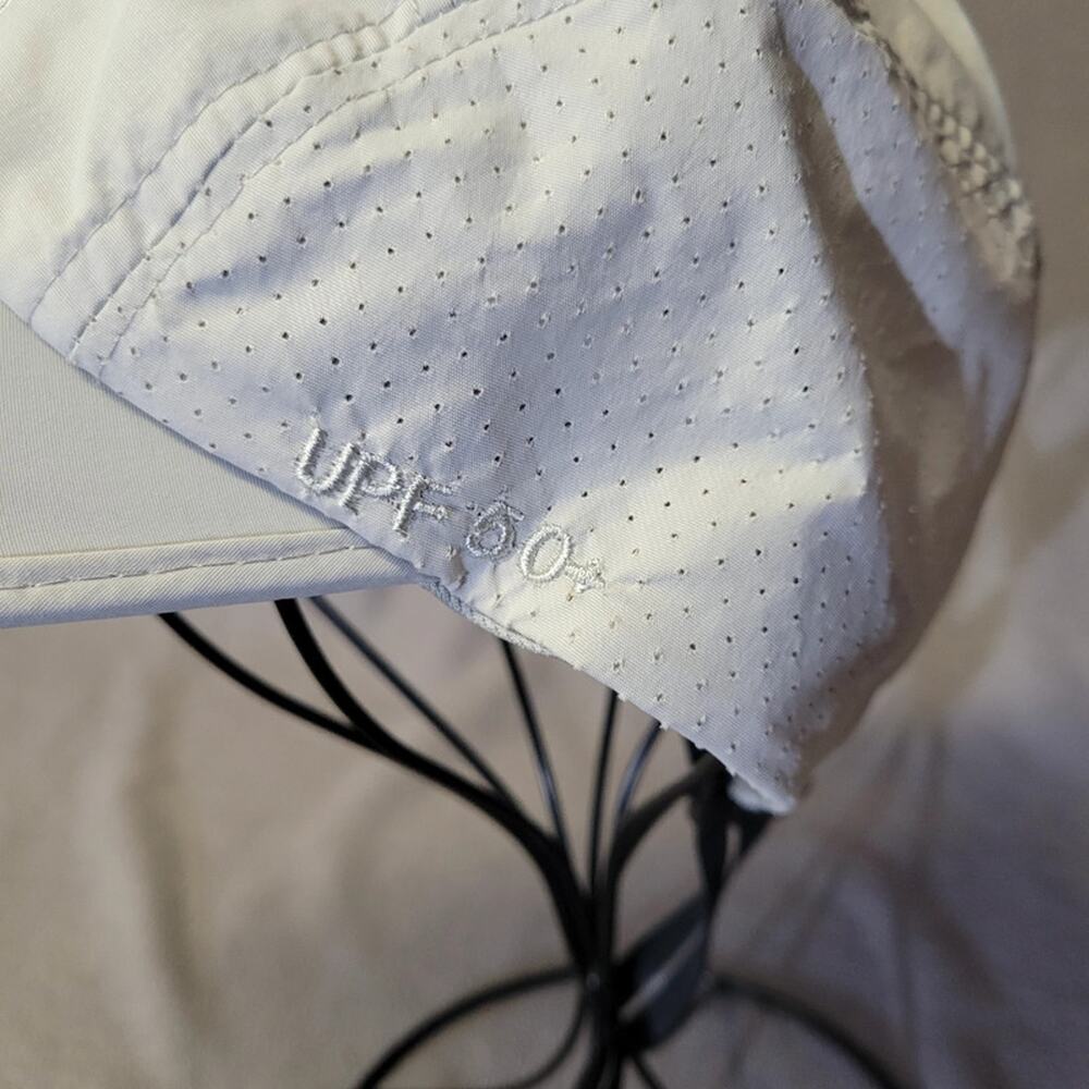 Ellewin Hat Cap Long Bill Beige Foldable SPF 50 Adjustable Lightweight Running - Picture 8 of 11